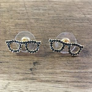 Kate Spade goreski glasses earrings, brand new